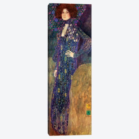 Emilie Floege, 1902 Canvas Print #BMN6472} by Gustav Klimt Canvas Wall Art