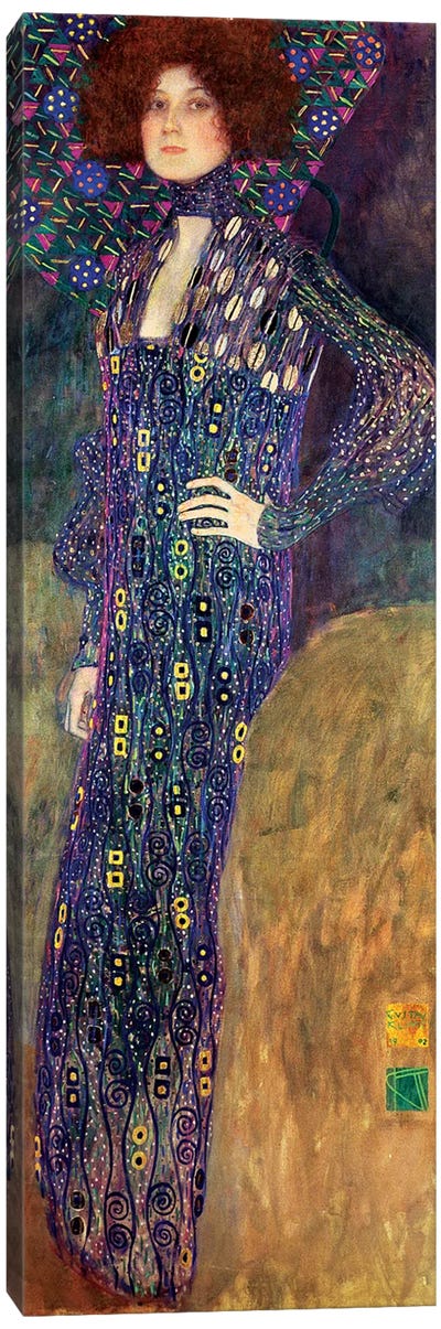 Emilie Floege, 1902 Canvas Art Print - Gustav Klimt