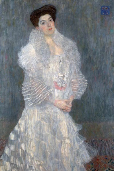 Gustav Klimt: Portrati Of Hermine Gallia, 1904 by Gustav Klimt