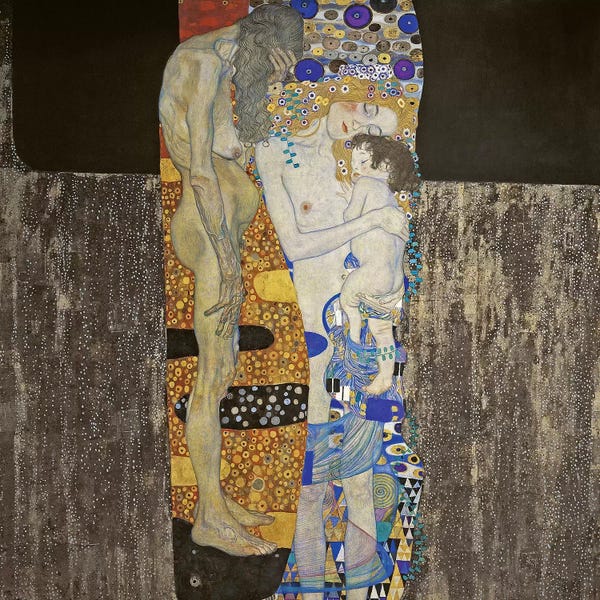 Art Nouveau: The Three Ages Of Women, 1905 by Gustav Klimt