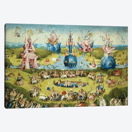 The Garden of Earthly Delights 15 - Canvas Wall Art | Hieronymus Bosch