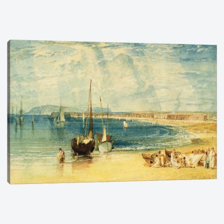 Weymouth, c.1811 Canvas Print #BMN6482} by J.M.W. Turner Art Print