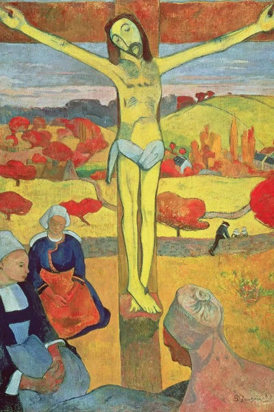 Paul Gauguin: Yellow Christ, 1889 by Paul Gauguin
