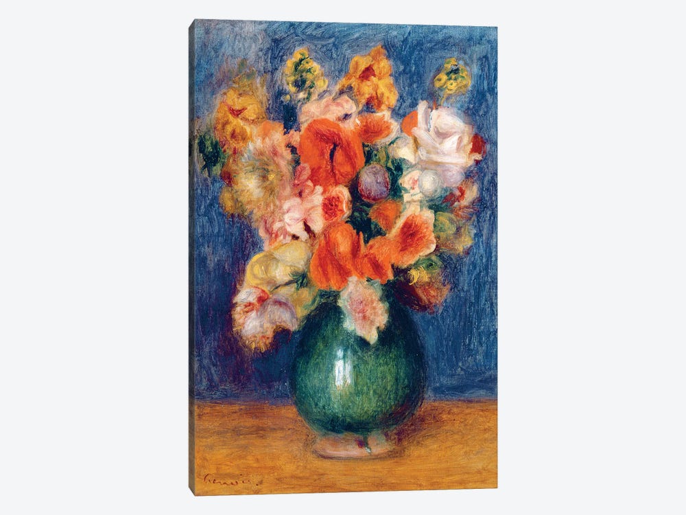 Bouquet, c.1900 by Pierre-Auguste Renoir 1-piece Canvas Wall Art