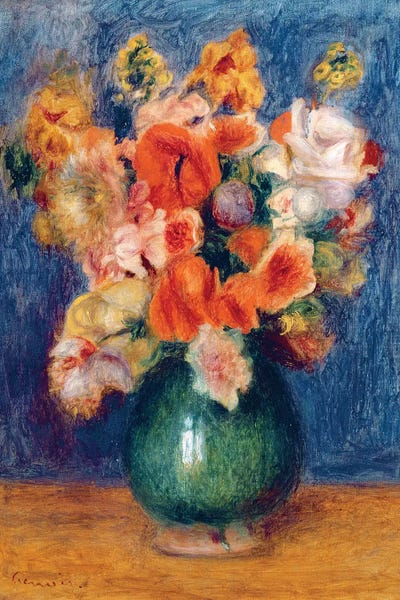 Impressionism: Bouquet, c.1900 by Pierre-Auguste Renoir