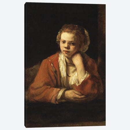 The Kitchen Maid, 1651 Canvas Print #BMN6506} by Rembrandt van Rijn Canvas Art Print