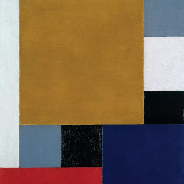 Abstract Shapes & Patterns: Composition 22, 1922 by Theo Van Doesburg