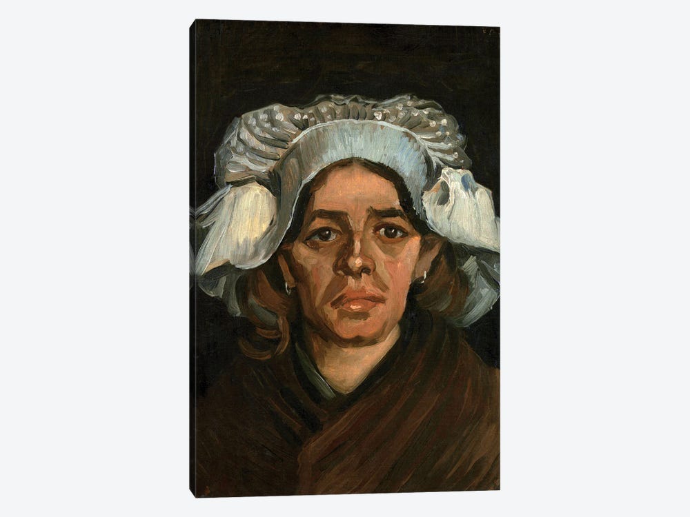 Head Of A Woman, 1885 1-piece Canvas Art
