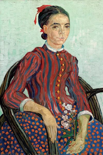 Post-Impressionism: La Mousme, 1888 by Vincent van Gogh