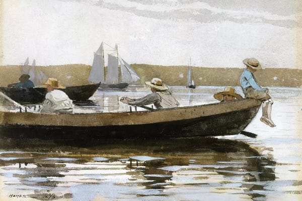 Nautical: Boys In A Dory, 1873 by Winslow Homer