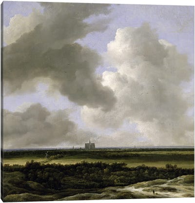Panoramic View of Haarlem, c.1670  Canvas Art Print