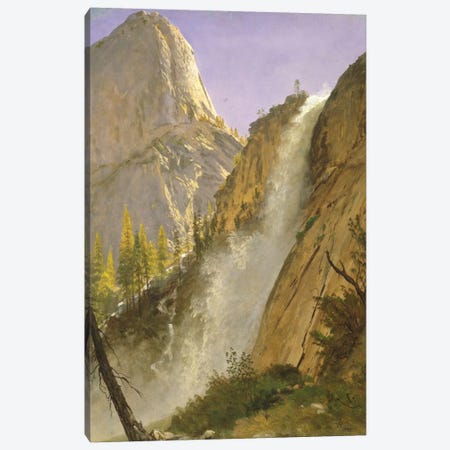 Liberty Cap, Yosemite Valley, 1873 Canvas Print #BMN6538} by Albert Bierstadt Canvas Art Print