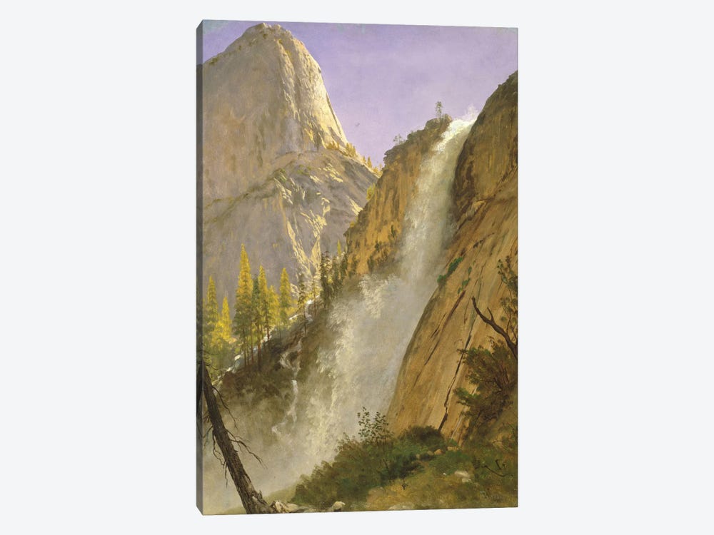Liberty Cap, Yosemite Valley, 1873 by Albert Bierstadt 1-piece Canvas Artwork