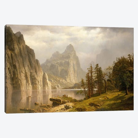 Merced River, Yosemite Valley, 1866 Canvas Print #BMN6540} by Albert Bierstadt Canvas Art