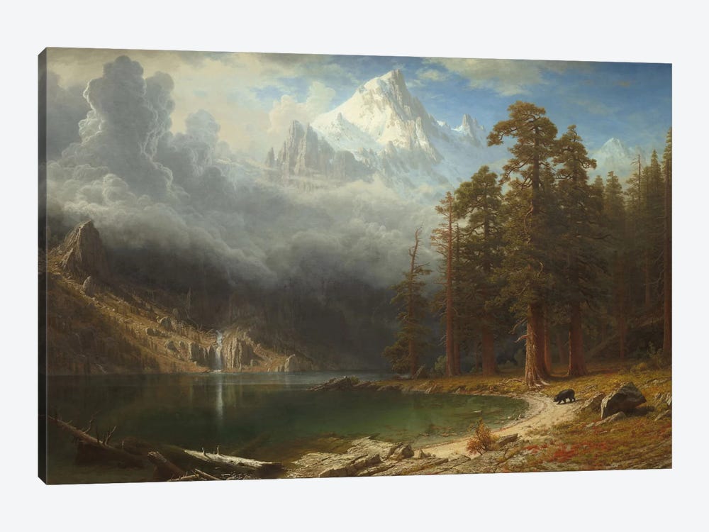 Mount Corcoran, c.1876-77 by Albert Bierstadt 1-piece Canvas Wall Art
