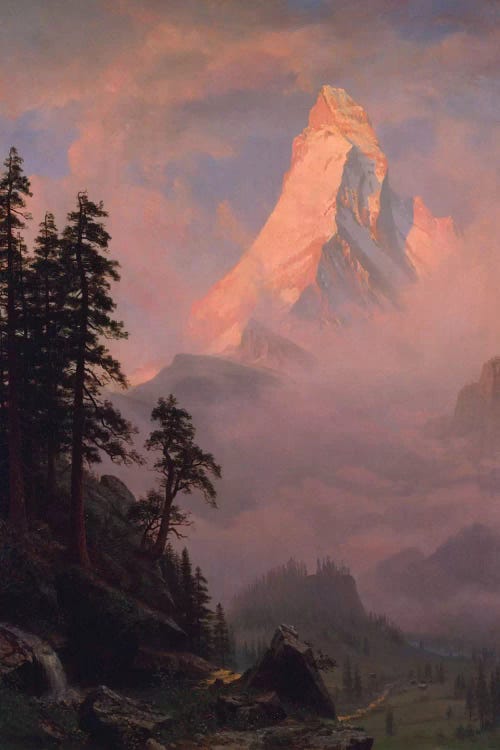 Sunrise On The Matterhorn, after 1875