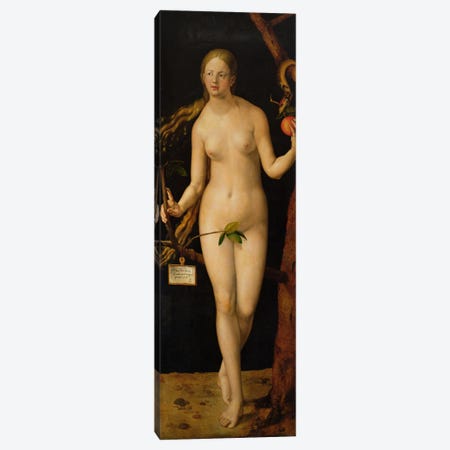 Eve, 1507 Canvas Print #BMN6562} by Albrecht Dürer Canvas Art