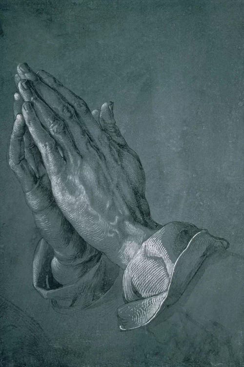 Hands Of An Apostle, 1508 by Albrecht Dürer wall art