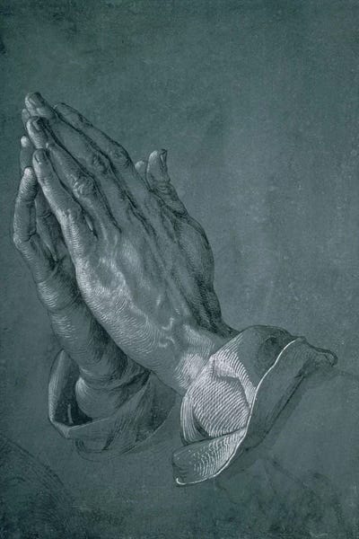 Renaissance: Hands Of An Apostle, 1508 by Albrecht Dürer