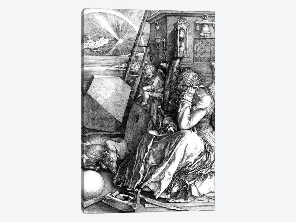 Melancholia, 1514 by Albrecht Dürer 1-piece Art Print