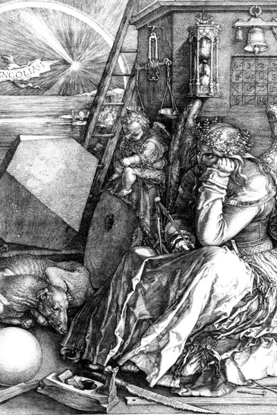Renaissance: Melancholia, 1514 by Albrecht Dürer