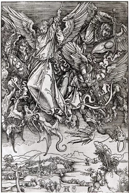 St. Michael And The Dragon (Latin Edition), 1511