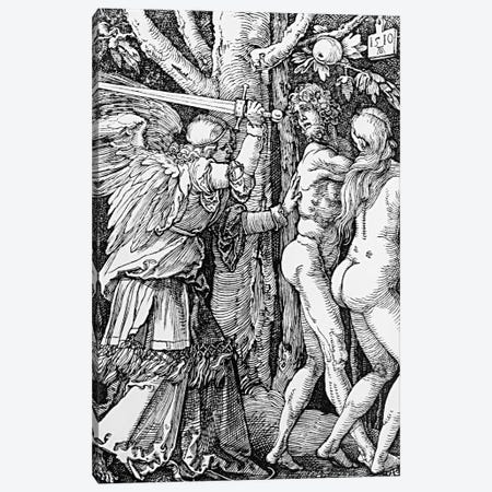 The Expulsion From Paradise, 1510 Canvas Print #BMN6591} by Albrecht Dürer Canvas Print