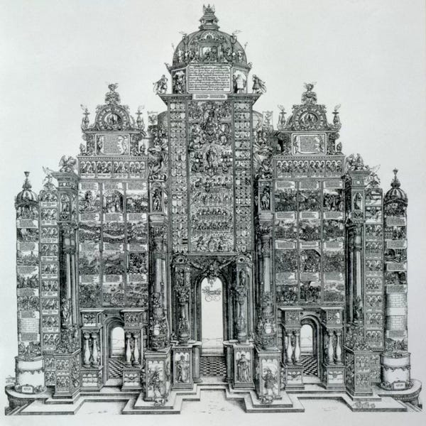 Albrecht Dürer: Triumphal Arch (Arch Of Maximilian I), 1515 by Albrecht Dürer