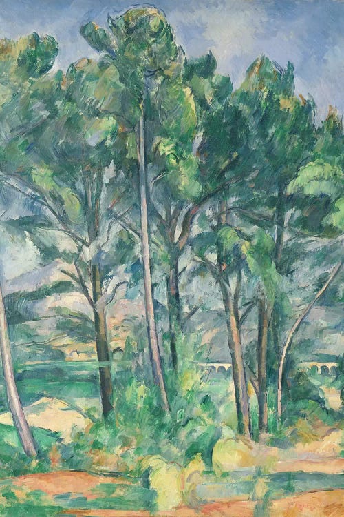 The Aqueduct  by Paul Cezanne wall art