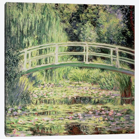 White Nenuphars, 1899 Canvas Print #BMN662} by Claude Monet Canvas Wall Art