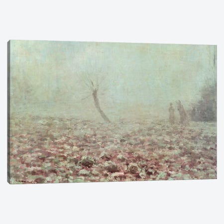 Landscape, 1874 Canvas Print #BMN6657} by Camille Pissarro Art Print