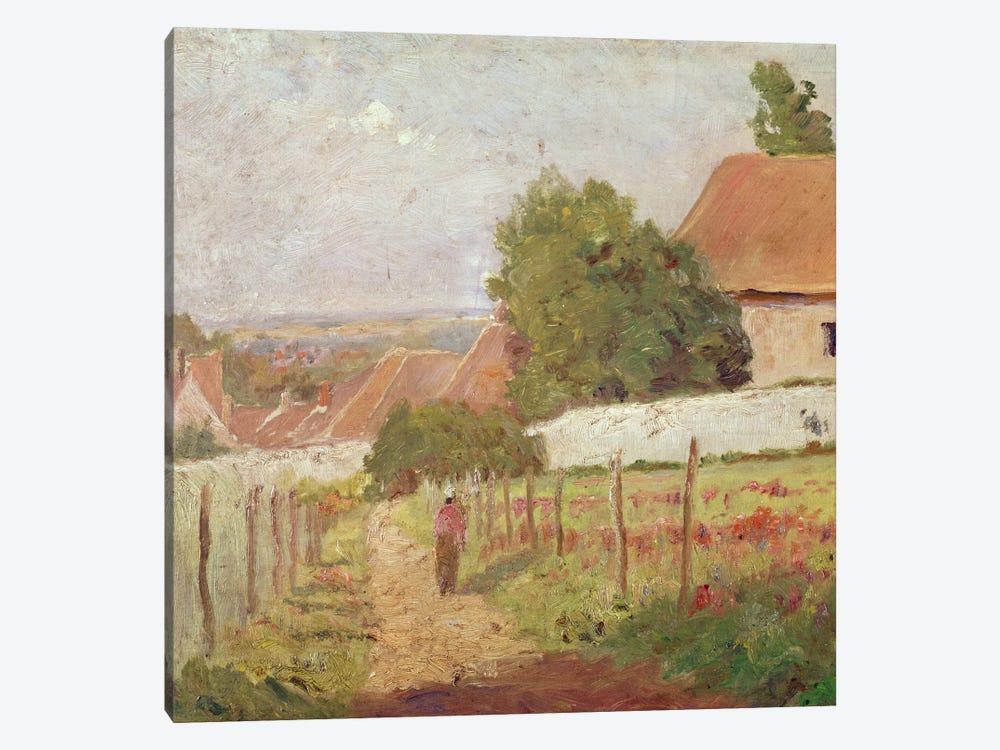 Paysage d'lle de France by Camille Pissarro 1-piece Art Print