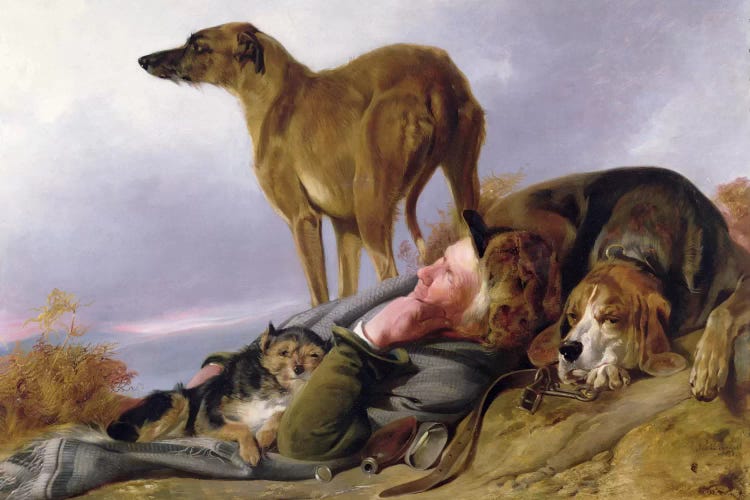 The First Watch  by Richard Ansdell wall art