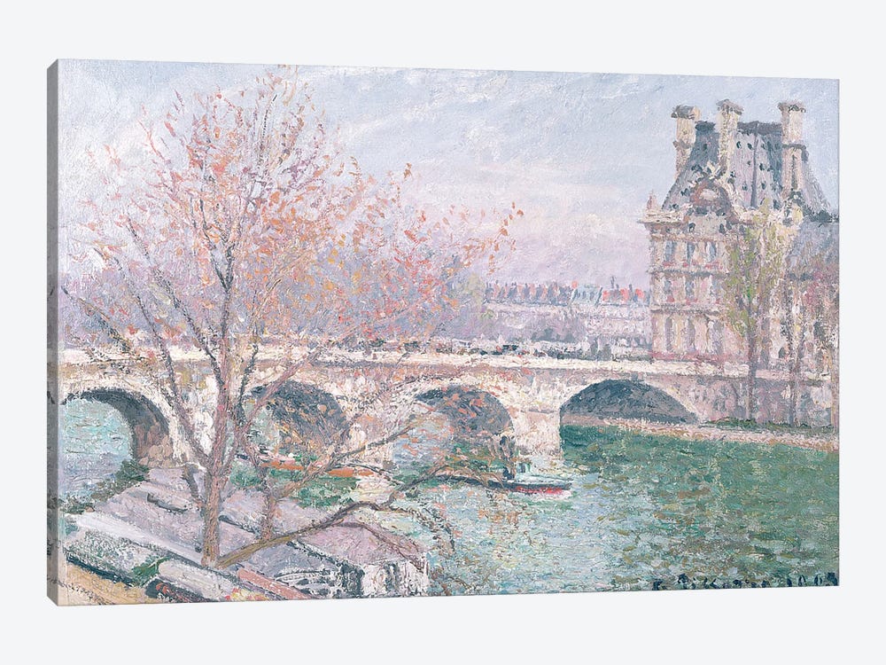 The Pont-Royal And The Pavillon de Flore, 1903 1-piece Art Print