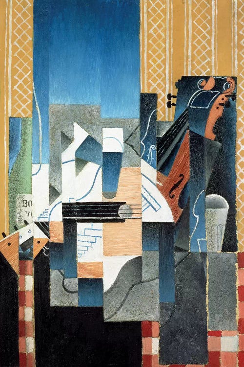 Still Life with Violin and Guitar, 1913 