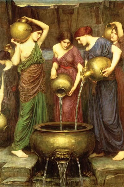 Pre-Raphaelite: Danaides, 1904 by John William Waterhouse