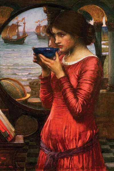 Pre-Raphaelite: Destiny, 1900 by John William Waterhouse