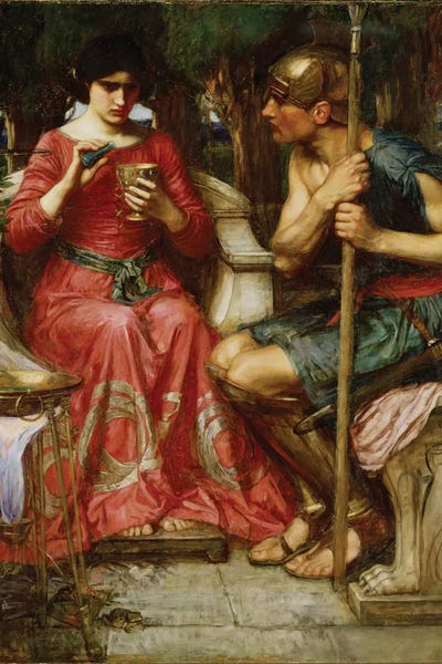 Pre-Raphaelite: Jason And Medea, 1907 by John William Waterhouse