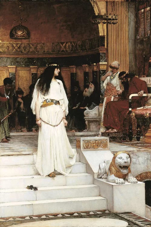 Mariamne, 1887 by John William Waterhouse wall art