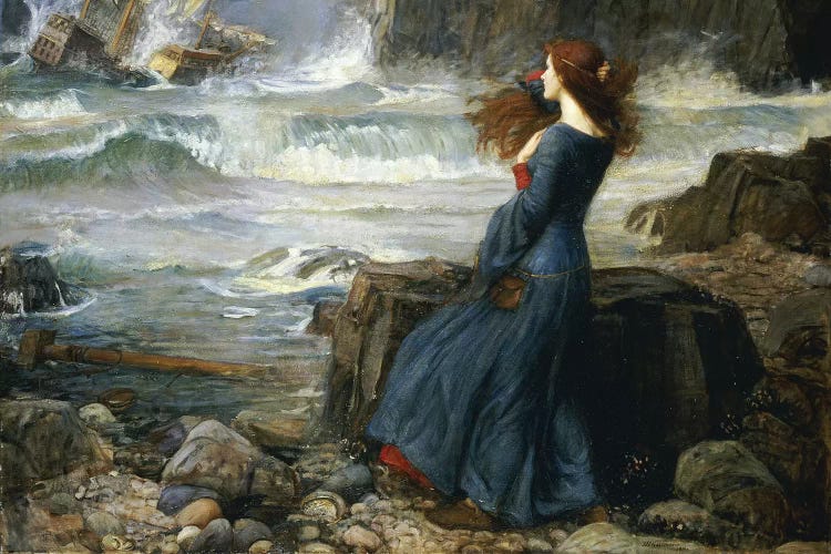 Miranda - The Tempest, 1916