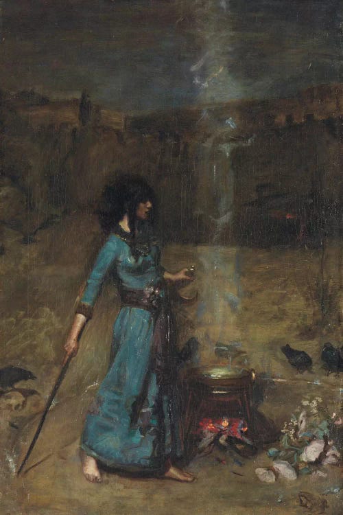 Study For The Magic Circle, 1886