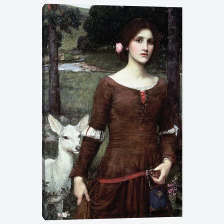 The Lady Clare, 1900 Canvas Print #BMN6783} by John William Waterhouse Canvas Artwork
