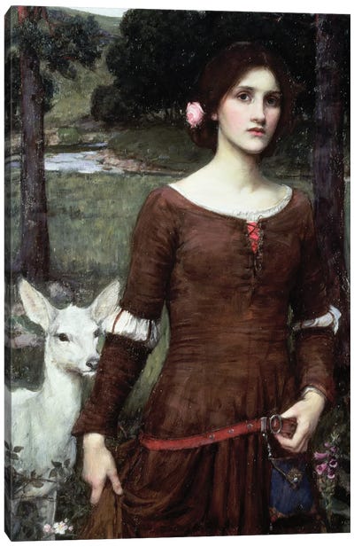 The Lady Clare, 1900 Canvas Art Print - Pre-Raphaelite Art