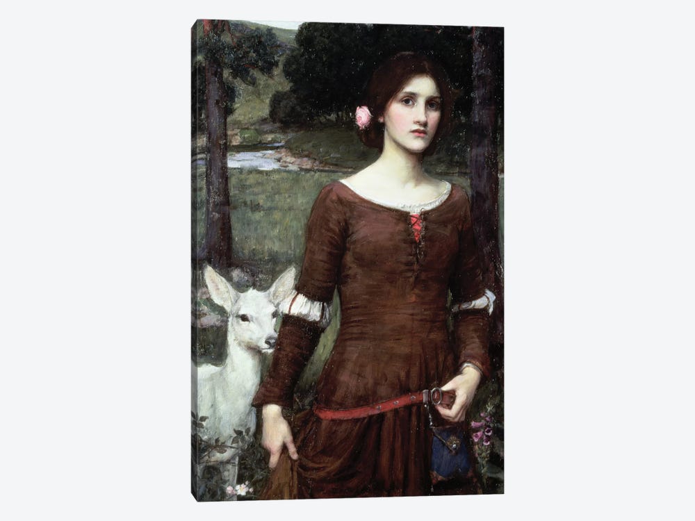 The Lady Clare, 1900 by John William Waterhouse 1-piece Canvas Print