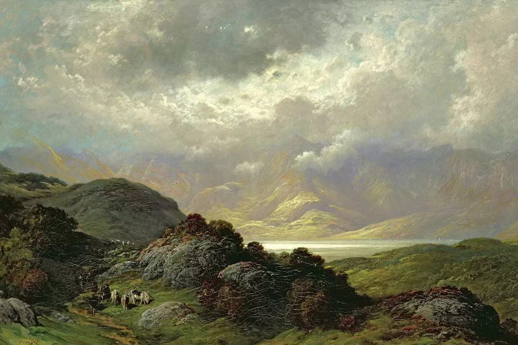 Scottish Landscape by Gustave Dore wall art