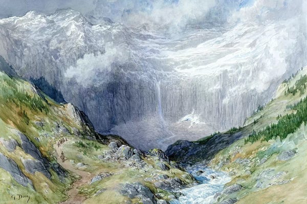 Gustave Dore: The Cirque At Gavarnie, 1882 by Gustave Dore