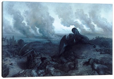 The Enigma, 1871 Canvas Art Print - Gustave Dore