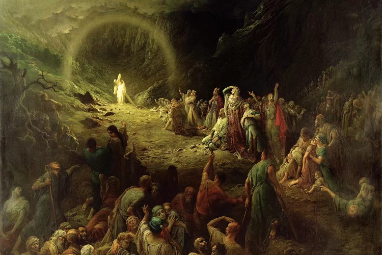 The Valley Of Tears, 1883 by Gustave Dore wall art