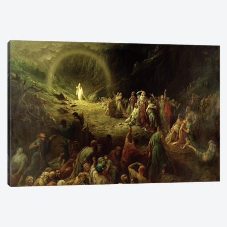 The Valley Of Tears, 1883 Canvas Print #BMN6828} by Gustave Dore Canvas Art Print
