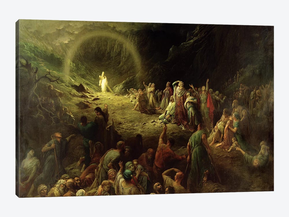 The Valley Of Tears, 1883 by Gustave Dore 1-piece Canvas Art
